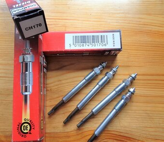 Citroen Peugeot sada nové žhavící svíčky Champion CH170 - 6