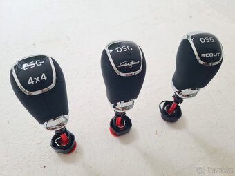 Alcantara / Perforovaná - hlavica DSG ŠKODA - 6