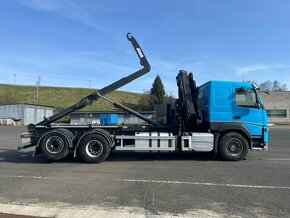 VOLVO FM 410 / 6x2/ 2016/ Hákový nosič + HIAB 166 +DO - 6