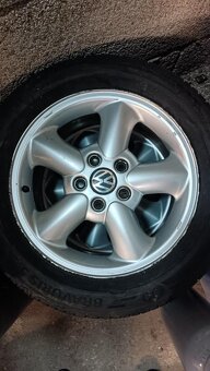Zatěžová Alu BBS 5x112 7Jx16 ET Volkswagen T4, Sharan - 6