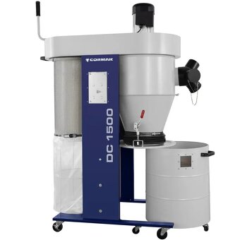 Cyklónové odsávání DC1.5kW, 3200m3 s dálkovým ovládáním - 6