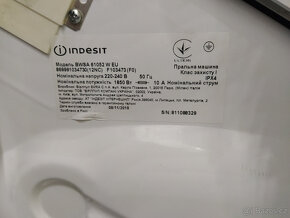 REPASOVANÁ slim pračka INDESIT - 6