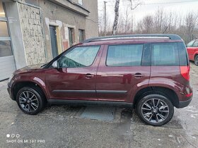 Škoda Yeti 4X4 2.0 TDi 125kw STAV NOVÉHO XENON LED NAV TAŽNÉ - 6