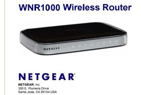 Wifi routery Netgear WNR1000 + Tenda W309R - 6