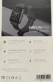 Chytré hodinky Haylou RS4 - 6