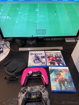 PS5 s mechanikou + dva ovladače a 3 hry - 6