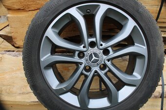 Originální Mercedes kola 5x112 Zimní 225/50/17 + sada šroubů - 6