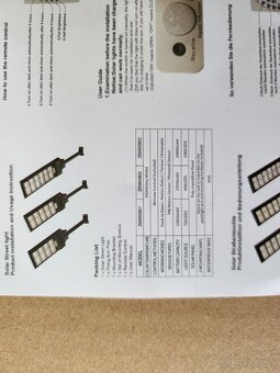Solární LED pouliční světlo Sararoom ZB801 (720 LED, 400 W) - 6