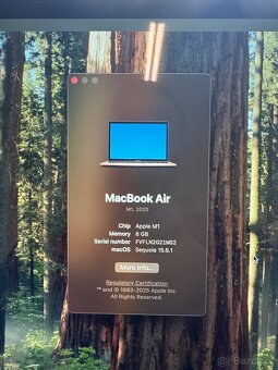 MacBook Air M1 13”, 256gb, rosegold - 6