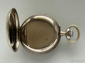 orig.Železniční hodinky REGULATEUR s lokomotivou, 202g, 66mm - 6