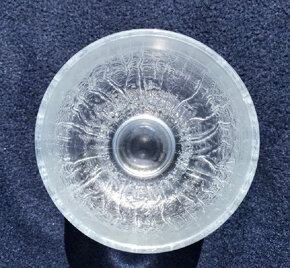 6x Pohár Sklenice na zmrzlinu kompot RETRO - 6