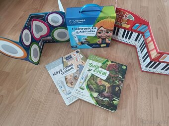 Set kouzelné čtení ALBI - tužka, 2 knížky,2 hudební nástroje - 6