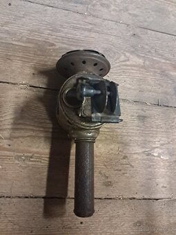 LUXOR značená svíčková lampa na historické kolo - 6