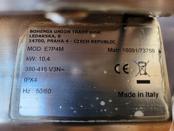 Elektrický sporák Bertos - 6