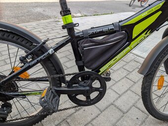 Dětské kolo LeaderFox Jumper 20" černé komplet vybavené - 6