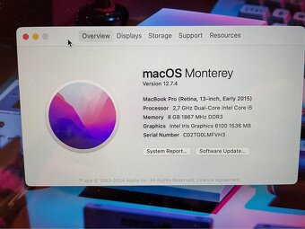 MacBook Pro 13” Retina early 2015 - 6