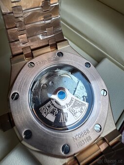 Audemars Piquet Royal Oak rose gold hodinky - 6