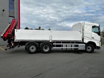 Volvo FH 460 6x2 valník jeřáb FASSI F235 - 6