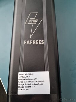 Skládací elektrokolo Fafrees - 6