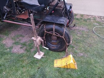 Traktor domácí výroby 4x4 - 6