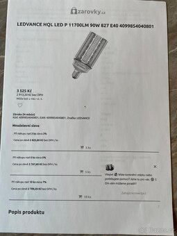 Výkonné LED světla 140W a 90W - 6