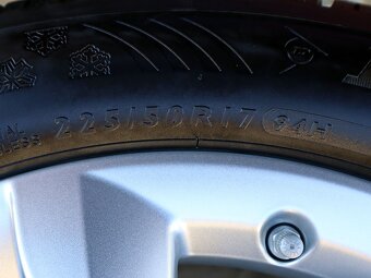 17" Alu kola 5x112 MERCEDES W205 C-CLASS ZIMNÍ+ČIDLA - 6