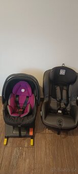 Set dvou autosedaček od narození až do 18kg cca 4-5let - 6