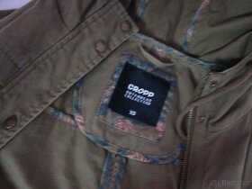 Zelená khaki parka na podzim vel.XS,zn.cropp, - 6