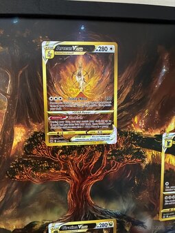 Pokémon extended illu. Giratina Arceus + UV obal + rámeček - 6
