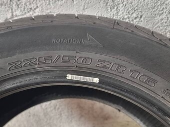 Letní Bridgestone dvourozměrné 205/55/16 + 225/50/16 - 6