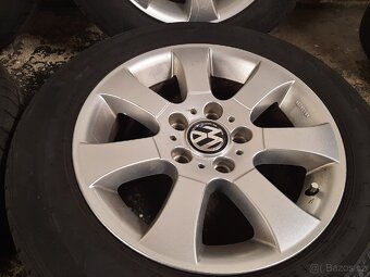 Alu kola 5x120 r16 na VW T5 zimní pneu - 6
