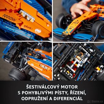 LEGO Technic 42141 McLaren Formule 1 - nové nerozbalené - 6