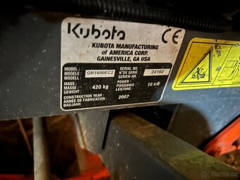 Zahradní traktor Kubota DIESEL - 6