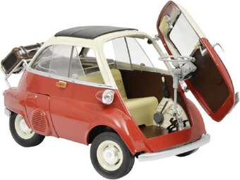 Model 1:18 BMW Isetta 1960 Red/White Schuco - 6