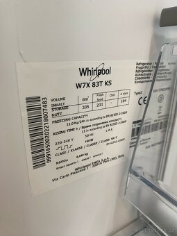 Kombinovaná volně stojíci lednice Whirlpool - 6