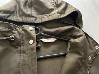Dámská khaki bunda camaieu vel.38 - 6