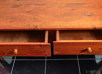 TV stolek / Konferenční stolek z masivu borovice - 6