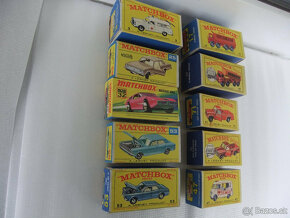 Predam sadu originálních krabiček MATCHBOX SERIES - 6