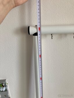 Okenní parapetní sušák na prádlo, ALU - 2 ks - 100 a 150 cm - 6