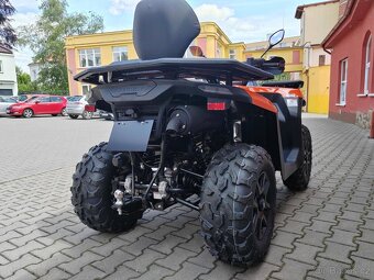 Čtyřkolka Segway AT5 L T3b, oranžová/černá - 6