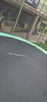Trampolína 366cm se sítí a žebříkem / TOP stav - 6