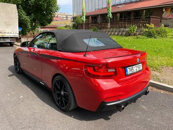 BMW M235i cabrio , Melbourne Red, TOP, Najeto:43000km - 6