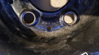 5x plechové disky Mercedes 1684000702 - 6
