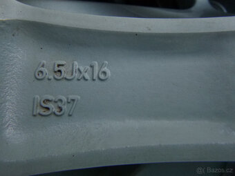 2. Letní sada alu kola originál Opel GM 5x110 6,5Jx16 ET37 - 6