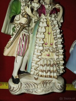 Porcelánové sošky 7 ks zn. Royal Dux atd. - 6