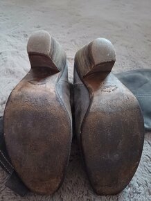 Dámské kožené kozačky vel 40 - 6