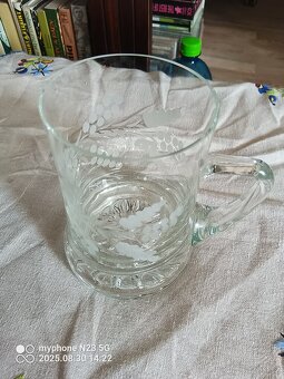 Retro kristalove sklo brus lisovane misy t vazy atd. - 6