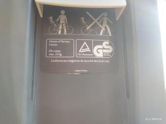 Dětská sedačka na kolo Hamax - 6