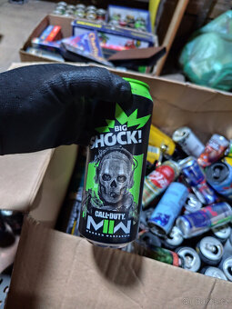 Plechovky od Energy Drinků Big Shock - 3 - 6