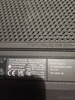 Asus ROG strix G513 3060TI záruka - 6